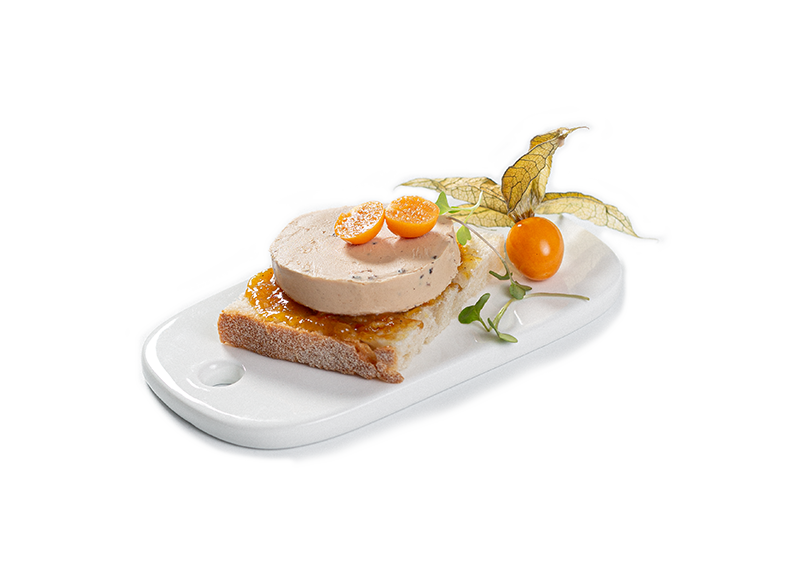 Bloc de foie gras de pato trufado